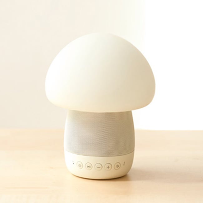 Wireless Bluetooth Kabellos Lautsprecher Licht Effekte Touch Lamp Mushroom 