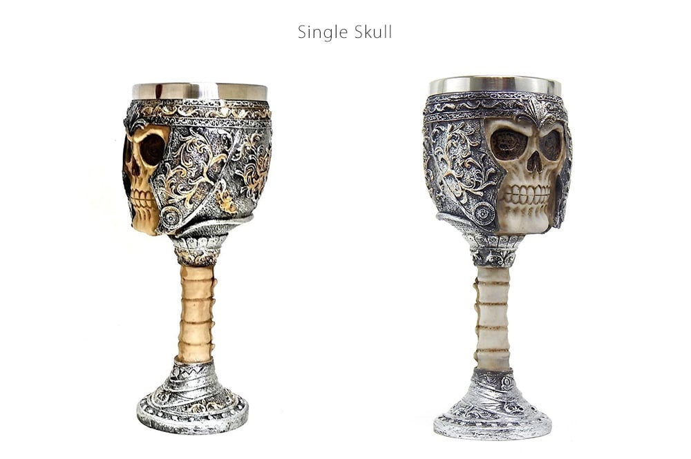 Unique Skull Wine Glass - ApolloBox