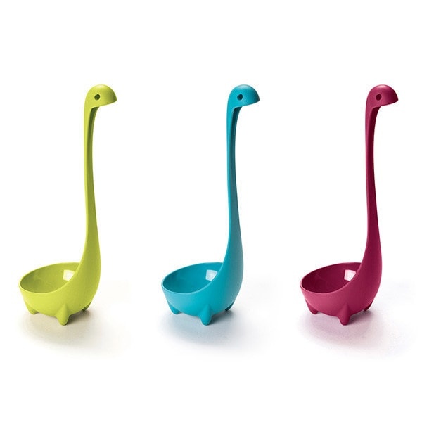 NESSIE Ladle - Soup Ladle - Green - Blue - Purple - ApolloBox