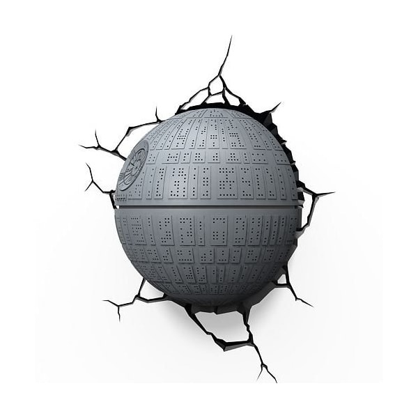 3D Star Wars Death Star FX Deco LED Night Light  Home Household Wall Decoration 