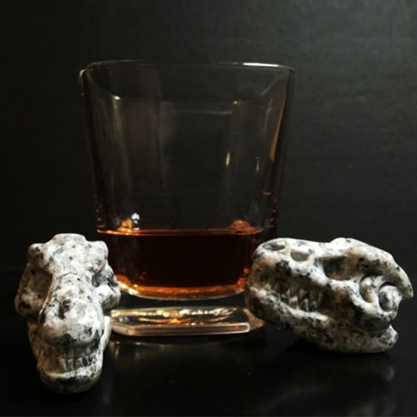 Skull Whiskey Stones Stainless Steel - GEEKYGET