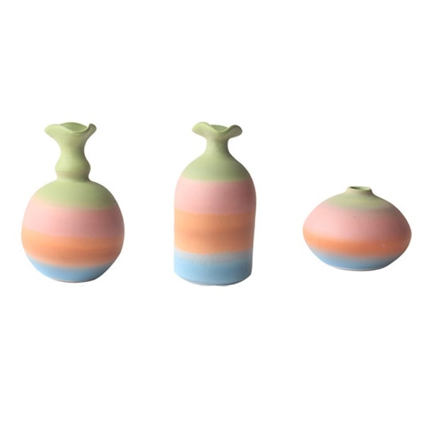 Rainbow Ceramic Vase ApolloBox