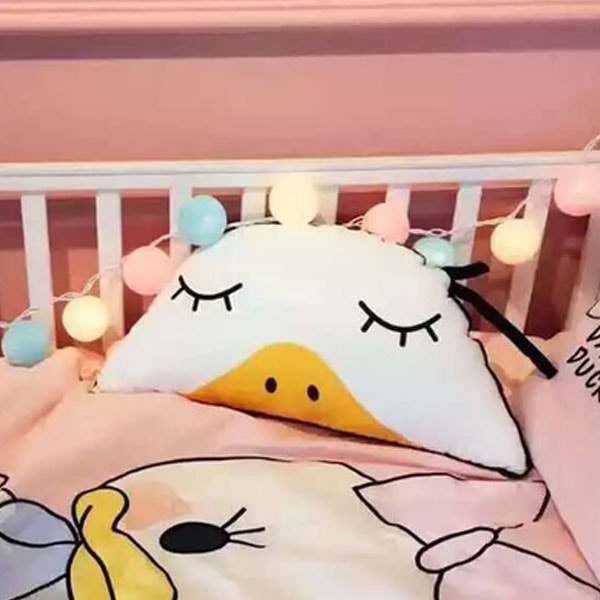 Cute Throw Pillows Bed, Cushions Kawaii Fluffy