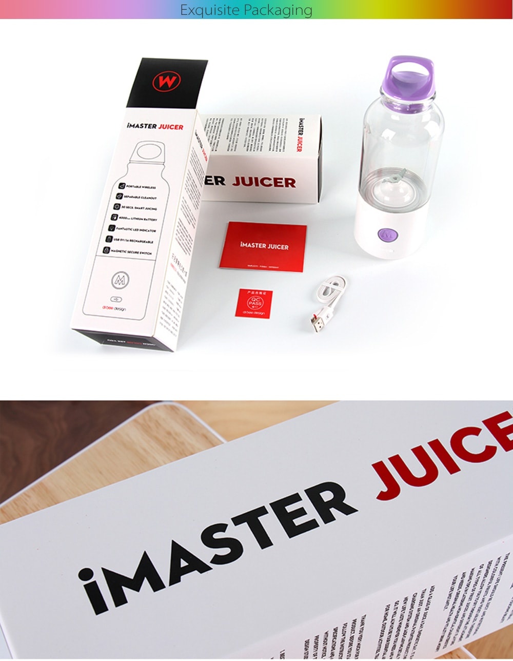 Self Blending Juicer Cup from Apollo Box