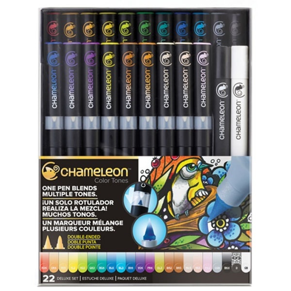Chameleon Color Tops 5 Pen Set Alcohol Blending Gradient Nature Colour Tones 