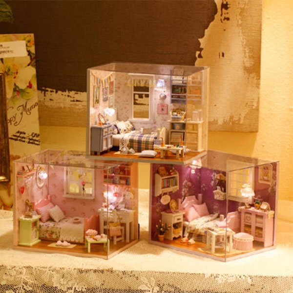 Miniature Diy Dollhouse Kit Apollobox