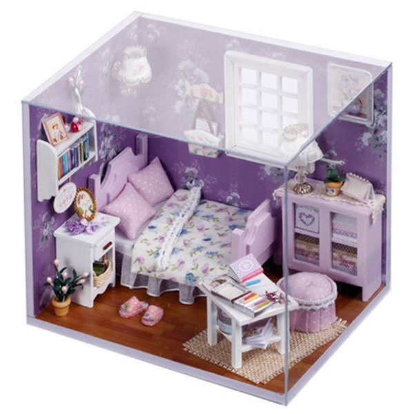 Miniature DIY Dollhouse Kit ApolloBox