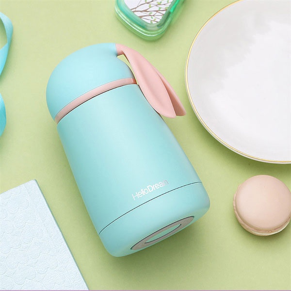 Cute Kitty Stainless Steel Thermos from Apollo Box