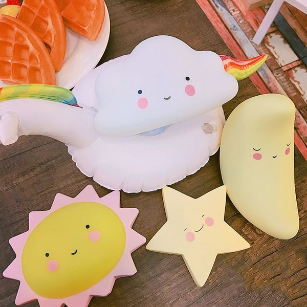 Adorable Expression Night Light - Sun - Moon - Celestial Charm