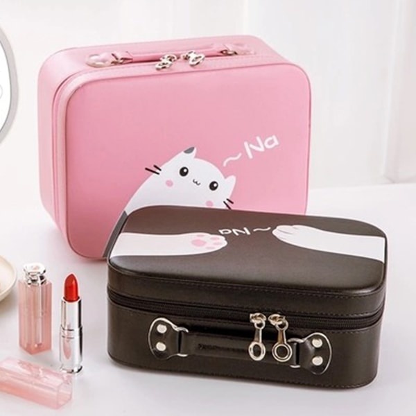 PINK & RED COSMETIC CASE