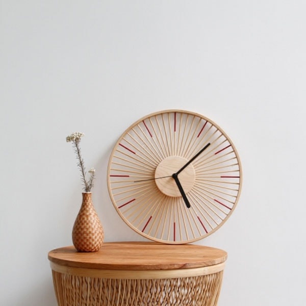 Modern Wooden Clock