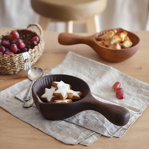 Floral Design Glass Salad Bowls from Apollo Box