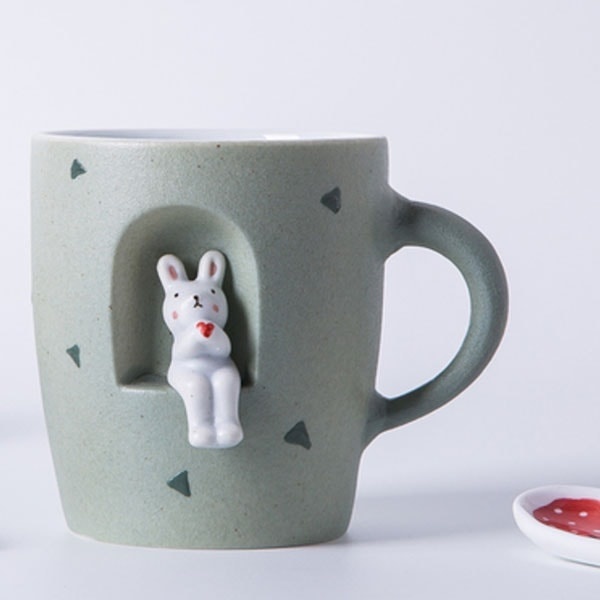 Cute Animal Ceramic Mug from Apollo Box