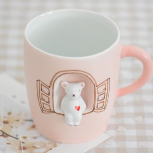 Cute Animal Ceramic Mug from Apollo Box