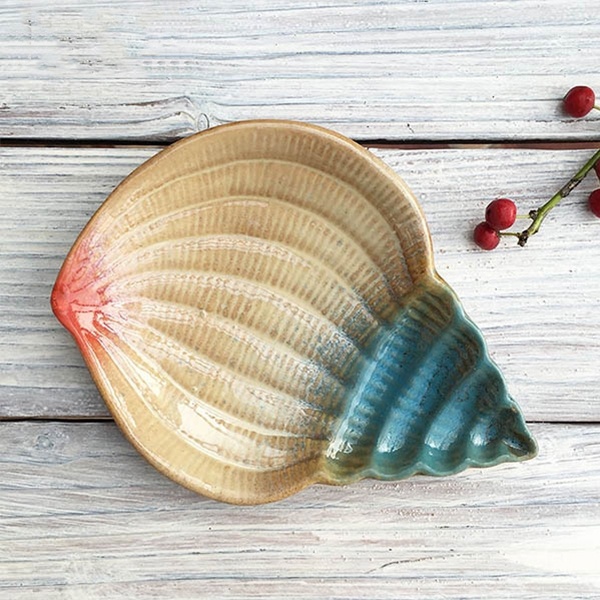 Seashell Ceramic Dishes - ApolloBox