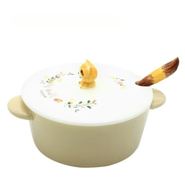 Ceramic Soup Bowl And Lid - ApolloBox
