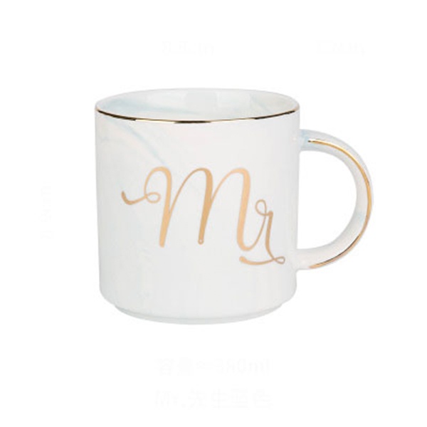 Mr. & Mrs. Coffee Mug Set from Apollo Box