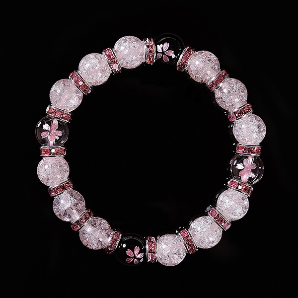 NEW 'starry Night' Beaded Bracelets Pink Bracelets 