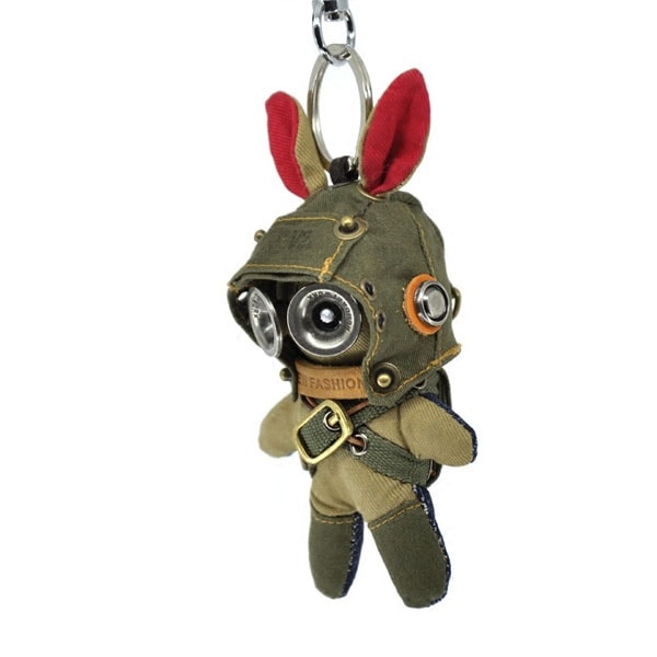 ApolloBox Rag Doll Bunny Keychain