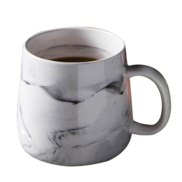 Marble Coffee Mugs - 15.2 oz Capacity - Red - Black - 4 Colors from Apollo  Box