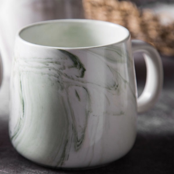 Coffee Mug (Set of 2) - Marble Matt - WL0985 - WL0985-1 at Rs