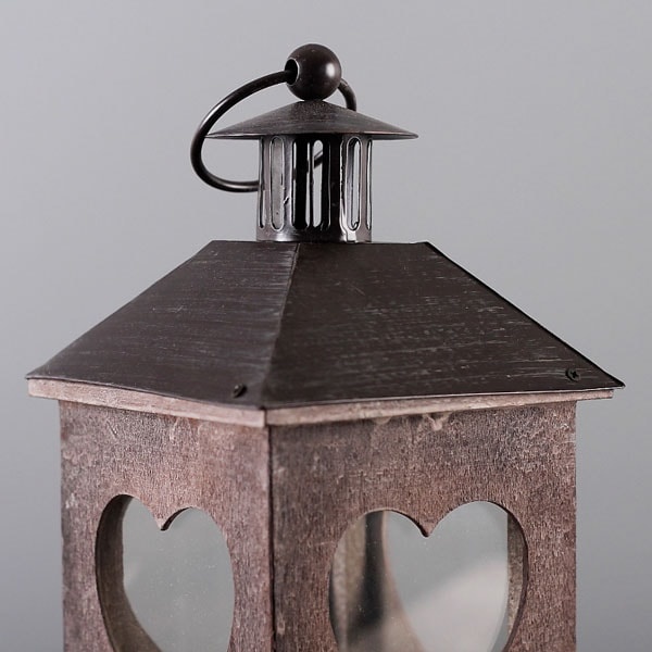 Outdoor Camping Candle Lantern - Portable Vintage - Metal Hanging Hook from  Apollo Box