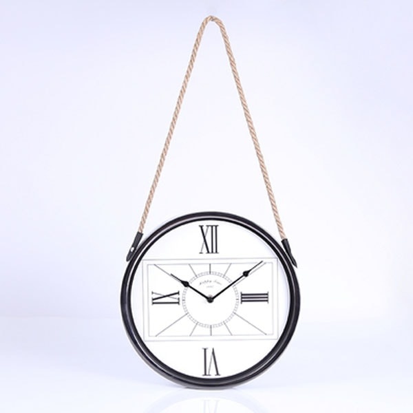 Rope Hanging Wall Clock - ApolloBox