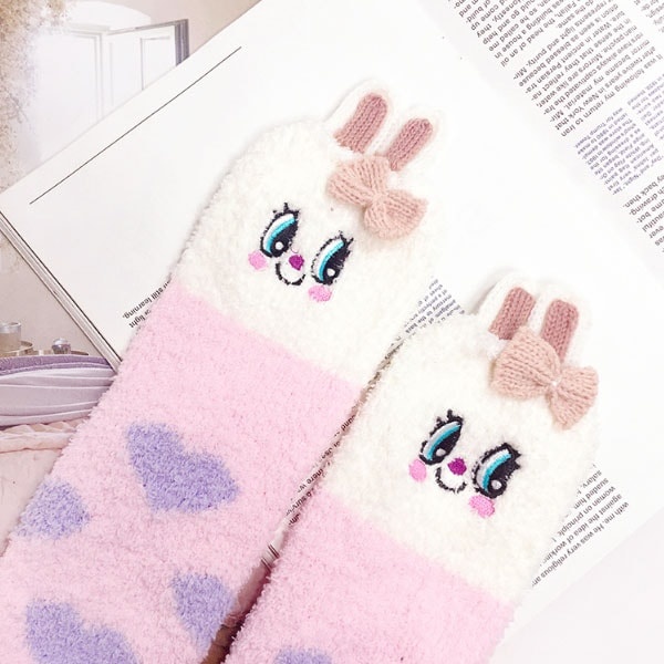 Happy Bunny Socks - ApolloBox
