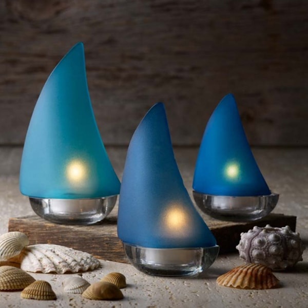 Sailboat Candle Holders