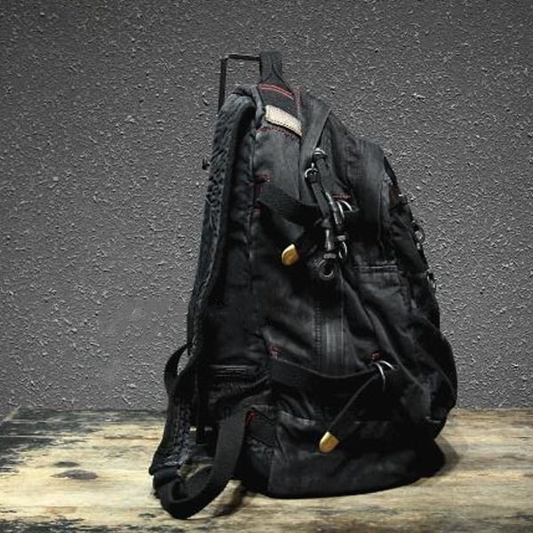 soft black backpack