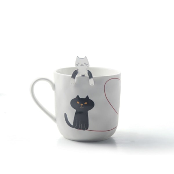 3D Cat Mug and Spoon from Apollo Box