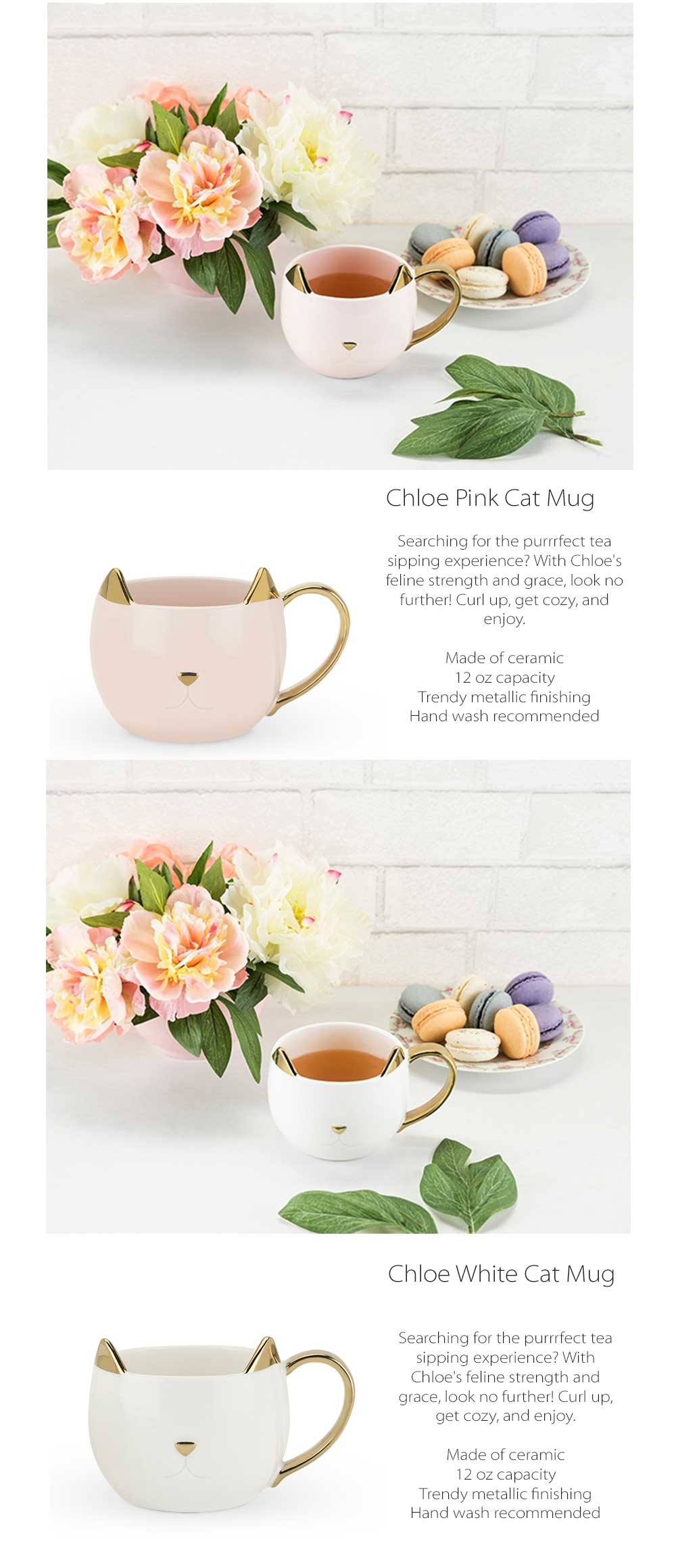 Chloe Cat Mug Design Créatif