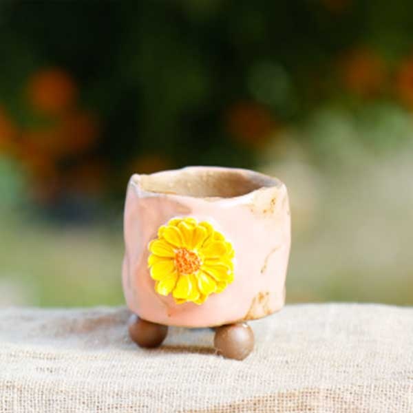 Cute Tangerine Pot - Ceramic - Kitchen Must-have from Apollo Box