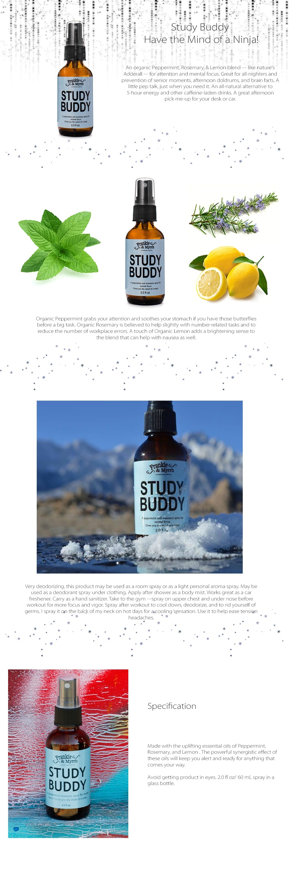 Study Buddy Spray - ApolloBox