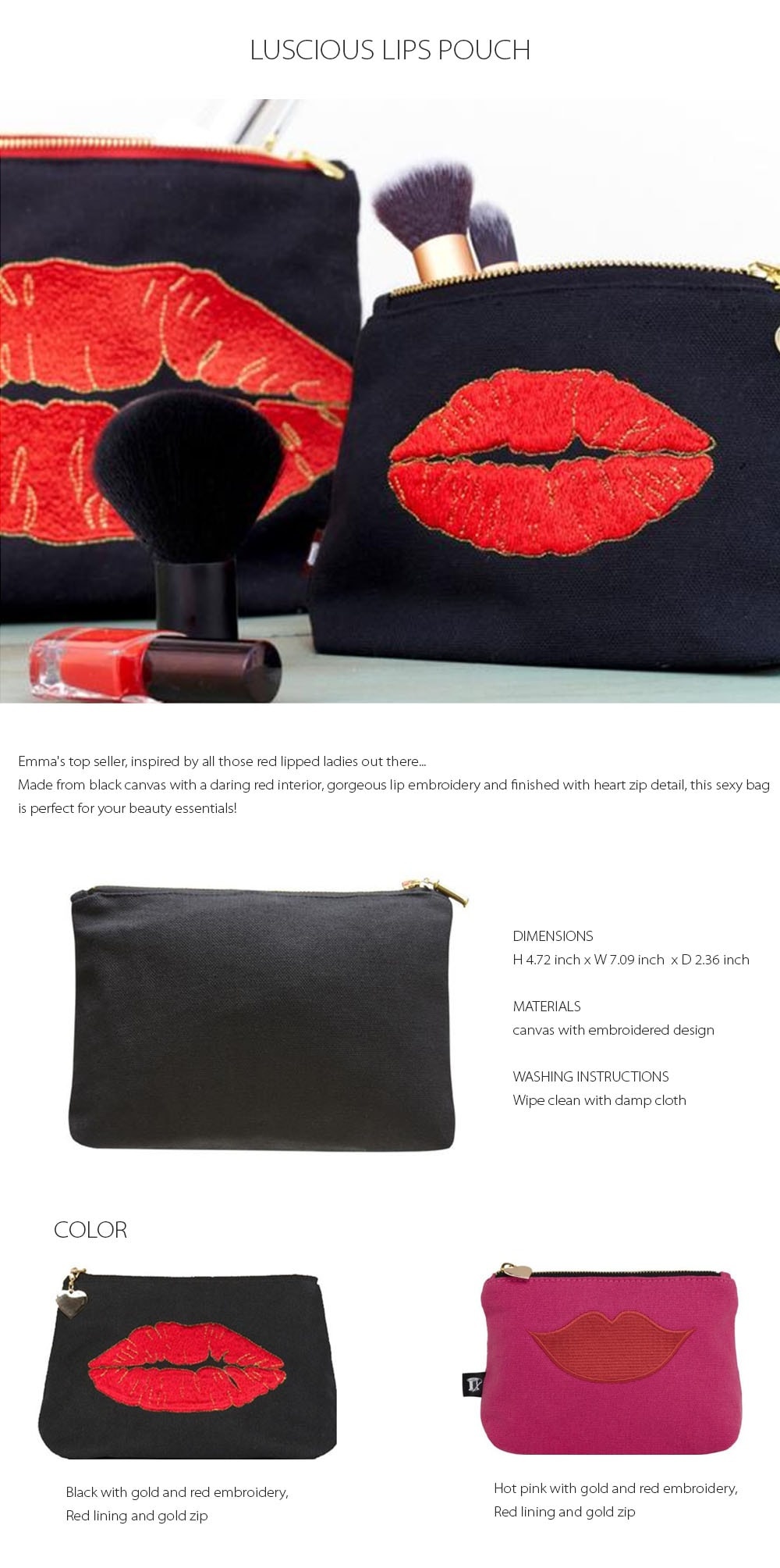 Luscious Lips Pouch - ApolloBox