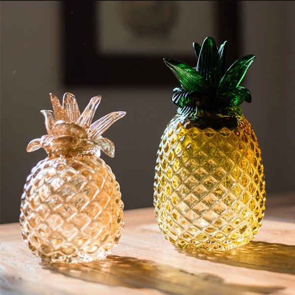 Pineapple Glass Decoration Apollobox