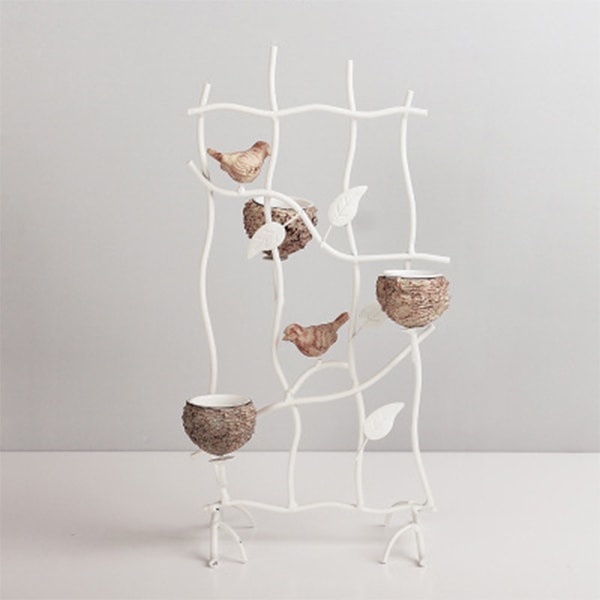 Bird Cages And Nesting Branches Candle Holders from Apollo Box