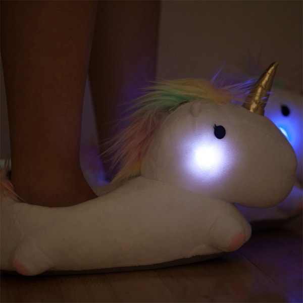 Unicorn LIGHT UP SLIPPERS -