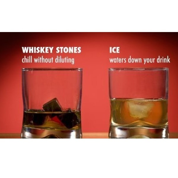 On The Rocks Whisky Stones - Set of 9